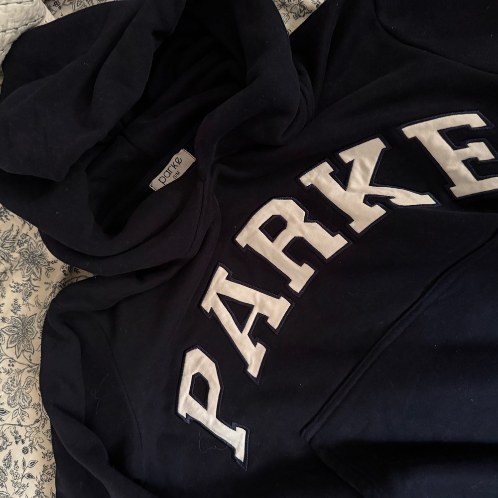 Navy Small/Medium Parke Hoodie